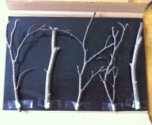 Hayalet Ormani Dal yapistirma